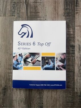 Series 6 Top-Off 42nd Edition study manual